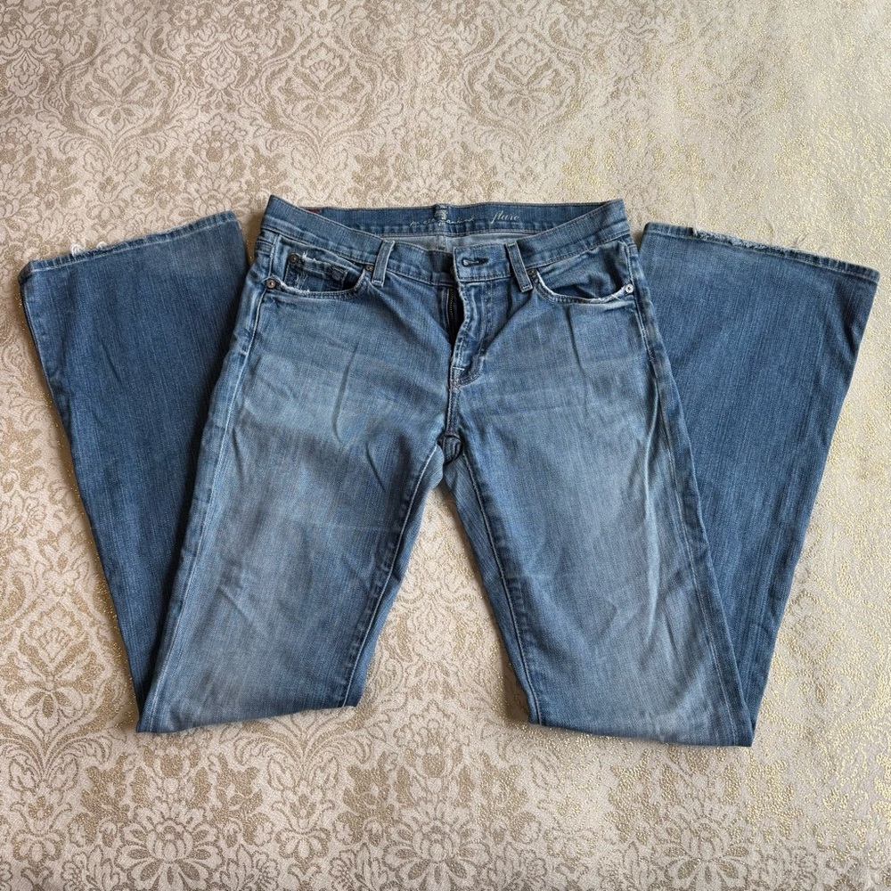 7 For All Mankind Flare Jeans 30